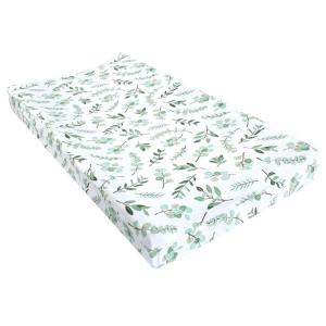 image:imageHudson Baby Unisex Baby Cotton Changing Pad Cover Pink Safari One SizeEucalyptus