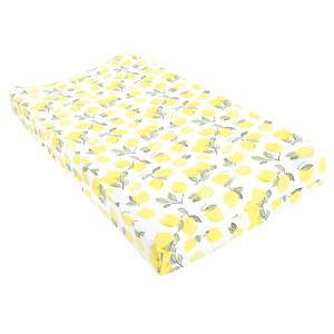 image:imageHudson Baby Unisex Baby Cotton Changing Pad Cover Pink Safari One SizeLemon