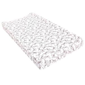 image:imageHudson Baby Unisex Baby Cotton Changing Pad Cover Pink Safari One SizePink Bows