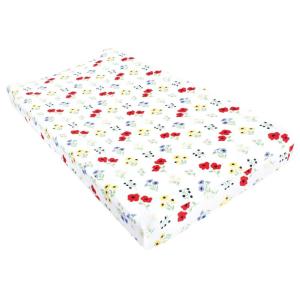 image:imageHudson Baby Unisex Baby Cotton Changing Pad Cover Pink Safari One SizeWildflower