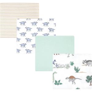 image:imageHudson Baby Unisex Baby Cotton Flannel Receiving Blankets Moose One SizeBoy Dino World