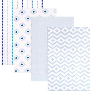 image:imageHudson Baby Unisex Baby Cotton Flannel Receiving Blankets Moose One SizeBoy Modern
