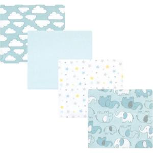 image:imageHudson Baby Unisex Baby Cotton Flannel Receiving Blankets Moose One SizeBoy New Elephant