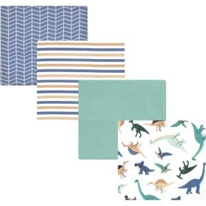 image:imageHudson Baby Unisex Baby Cotton Flannel Receiving Blankets Moose One SizeDino Friends