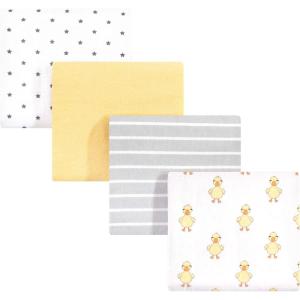 image:imageHudson Baby Unisex Baby Cotton Flannel Receiving Blankets Moose One SizeDuck