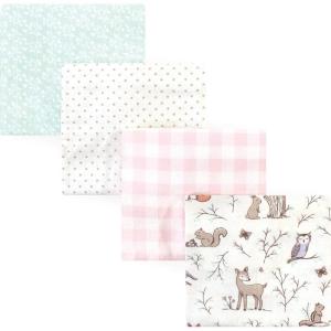 image:imageHudson Baby Unisex Baby Cotton Flannel Receiving Blankets Moose One SizeEnchanted Forest