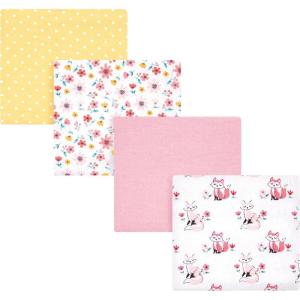 image:imageHudson Baby Unisex Baby Cotton Flannel Receiving Blankets Moose One SizeFloral Fox