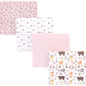 image:imageHudson Baby Unisex Baby Cotton Flannel Receiving Blankets Moose One SizeGirl Pinecone