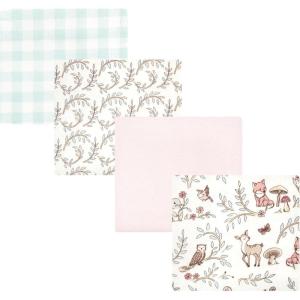 image:imageHudson Baby Unisex Baby Cotton Flannel Receiving Blankets Moose One SizeGirl Woodland Pals