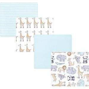 image:imageHudson Baby Unisex Baby Cotton Flannel Receiving Blankets Moose One SizeKangaroo