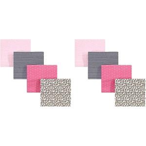 image:imageHudson Baby Unisex Baby Cotton Flannel Receiving Blankets Moose One SizeLeopard