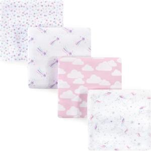 image:imageHudson Baby Unisex Baby Cotton Flannel Receiving Blankets Moose One SizeMagical Unicorn