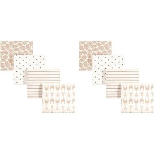 image:imageHudson Baby Unisex Baby Cotton Flannel Receiving Blankets Moose One SizeNeutral Giraffe