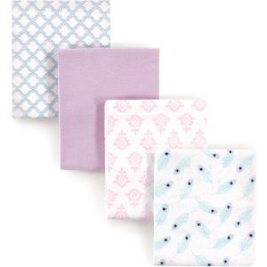 image:imageHudson Baby Unisex Baby Cotton Flannel Receiving Blankets Moose One SizePeacock