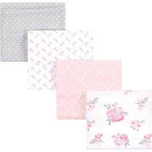 image:imageHudson Baby Unisex Baby Cotton Flannel Receiving Blankets Moose One SizePink Floral