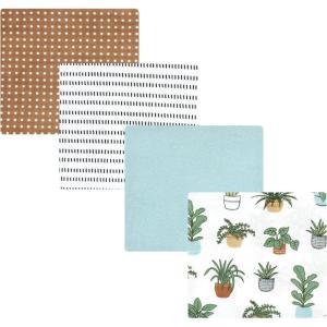 image:imageHudson Baby Unisex Baby Cotton Flannel Receiving Blankets Moose One SizePlants