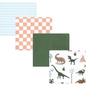 image:imageHudson Baby Unisex Baby Cotton Flannel Receiving Blankets Moose One SizeRetro Dinosaur