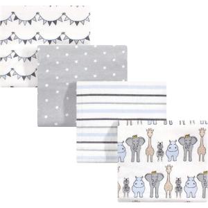 image:imageHudson Baby Unisex Baby Cotton Flannel Receiving Blankets Moose One SizeRoyal Safari