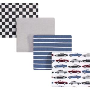 image:imageHudson Baby Unisex Baby Cotton Flannel Receiving Blankets Moose One SizeVintage Cars