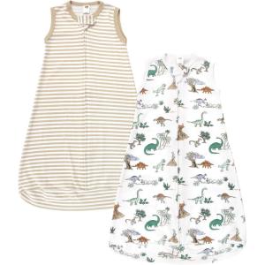 image:imageHudson Baby Unisex Baby Cotton LongSleeve Wearable Sleeping Bag Sack BlanketBoy Dino World Sleeveless