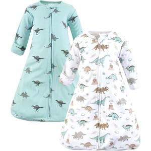image:imageHudson Baby Unisex Baby Cotton LongSleeve Wearable Sleeping Bag Sack BlanketDino Blast Long Sleeve