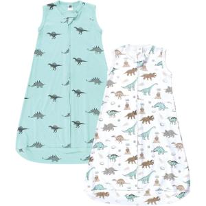 image:imageHudson Baby Unisex Baby Cotton LongSleeve Wearable Sleeping Bag Sack BlanketDino Blast Sleeveless