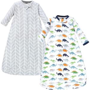 image:imageHudson Baby Unisex Baby Cotton LongSleeve Wearable Sleeping Bag Sack BlanketDinosaurs