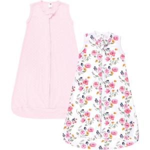 image:imageHudson Baby Unisex Baby Cotton LongSleeve Wearable Sleeping Bag Sack BlanketFloral Bouquet Sleeveless
