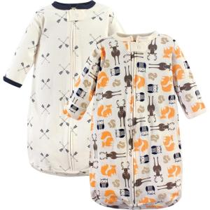 image:imageHudson Baby Unisex Baby Cotton LongSleeve Wearable Sleeping Bag Sack BlanketForest