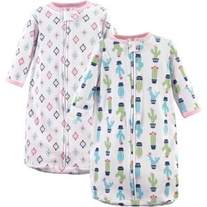 image:imageHudson Baby Unisex Baby Cotton LongSleeve Wearable Sleeping Bag Sack BlanketGirl Cactus