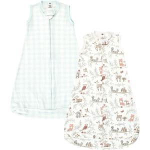 image:imageHudson Baby Unisex Baby Cotton LongSleeve Wearable Sleeping Bag Sack BlanketGirl Woodland Pals Sleeveless