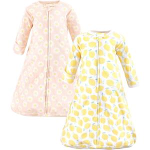 image:imageHudson Baby Unisex Baby Cotton LongSleeve Wearable Sleeping Bag Sack BlanketLemon Daisy Long Sleeve