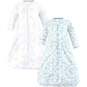 image:imageHudson Baby Unisex Baby Cotton LongSleeve Wearable Sleeping Bag Sack BlanketMixed Daisy Long Sleeve