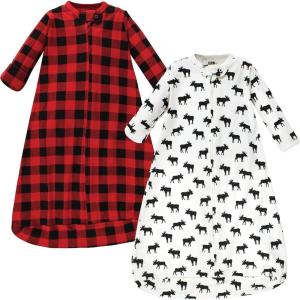 image:imageHudson Baby Unisex Baby Cotton LongSleeve Wearable Sleeping Bag Sack BlanketMoose
