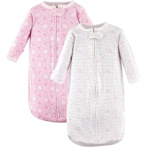 image:imageHudson Baby Unisex Baby Cotton LongSleeve Wearable Sleeping Bag Sack BlanketScript