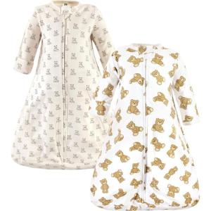 image:imageHudson Baby Unisex Baby Cotton LongSleeve Wearable Sleeping Bag Sack BlanketTeddy Bear Long Sleeve