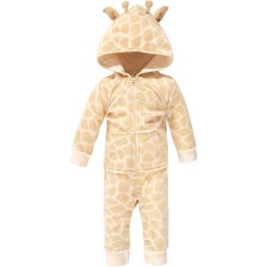 image:imageHudson Baby Unisex Baby Fleece Jumpsuits Coveralls and PlaysuitsGiraffe Baby