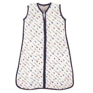 image:imageHudson Baby Unisex Baby Muslin Cotton Sleeveless Wearable Sleeping Bag Sack Blanket Lemons 1824 MonthsArrow