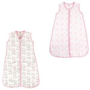 image:imageHudson Baby Unisex Baby Muslin Cotton Sleeveless Wearable Sleeping Bag Sack Blanket Lemons 1824 MonthsDream CatcherDamask Muslin 2pack