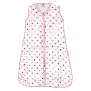 image:imageHudson Baby Unisex Baby Muslin Cotton Sleeveless Wearable Sleeping Bag Sack Blanket Lemons 1824 MonthsFlower