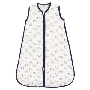 image:imageHudson Baby Unisex Baby Muslin Cotton Sleeveless Wearable Sleeping Bag Sack Blanket Lemons 1824 MonthsFootball