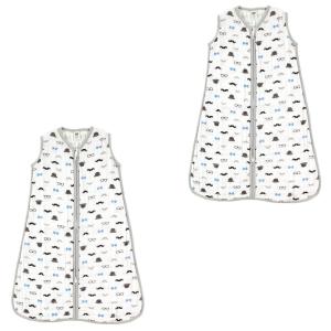 image:imageHudson Baby Unisex Baby Muslin Cotton Sleeveless Wearable Sleeping Bag Sack Blanket Lemons 1824 MonthsGentleman 2pk
