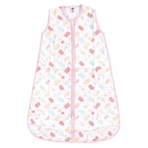 image:imageHudson Baby Unisex Baby Muslin Cotton Sleeveless Wearable Sleeping Bag Sack Blanket Lemons 1824 MonthsIce Cream
