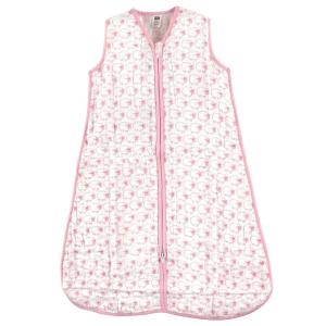 image:imageHudson Baby Unisex Baby Muslin Cotton Sleeveless Wearable Sleeping Bag Sack Blanket Lemons 1824 MonthsPink Sheep