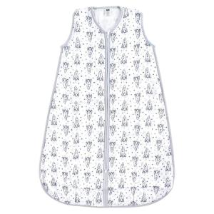 image:imageHudson Baby Unisex Baby Muslin Cotton Sleeveless Wearable Sleeping Bag Sack Blanket Lemons 1824 MonthsRocket Ship