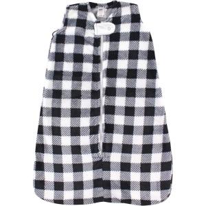 image:imageHudson Baby Unisex Baby Plush Sleeping Bag Sack BlanketBlack Plaid