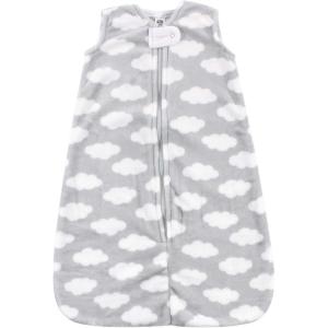 image:imageHudson Baby Unisex Baby Plush Sleeping Bag Sack BlanketGray Clouds Plush