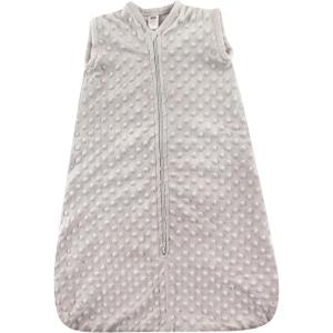 image:imageHudson Baby Unisex Baby Plush Sleeping Bag Sack BlanketLight Gray Dot Mink
