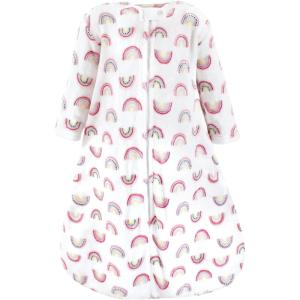 image:imageHudson Baby Unisex Baby Plush Sleeping Bag Sack BlanketLongsleeve Modern Rainbow
