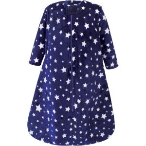 image:imageHudson Baby Unisex Baby Plush Sleeping Bag Sack BlanketNavy Stars